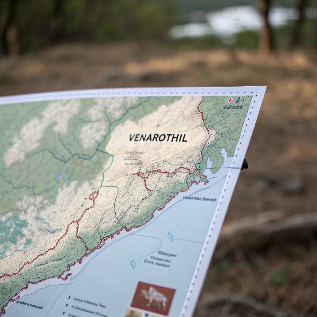 Map showing VENAROTHIL location